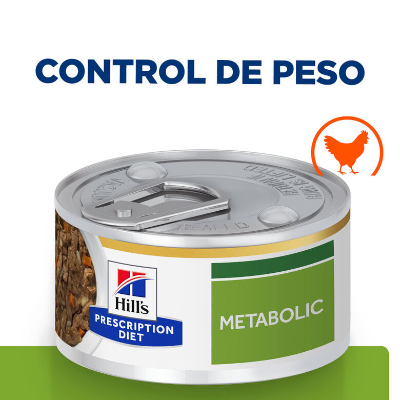 Hill&#039;s Prescription Diet Metabolic Estofado de Pollo y Vegetales lata para gatos thumbnail