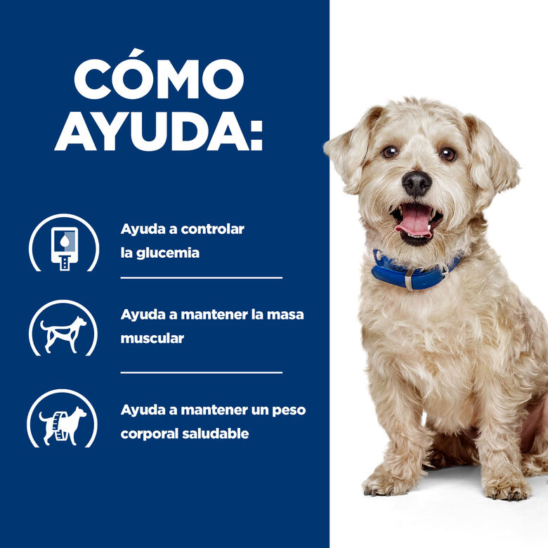 Hill&#039;s Prescription Diet Diabetes Care w/d Pollo pienso para perros thumbnail