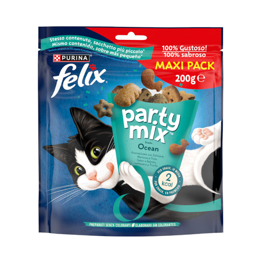 200 g Felix Party Mix Ocean Bocaditos para gatos, , large Imagen numero 1