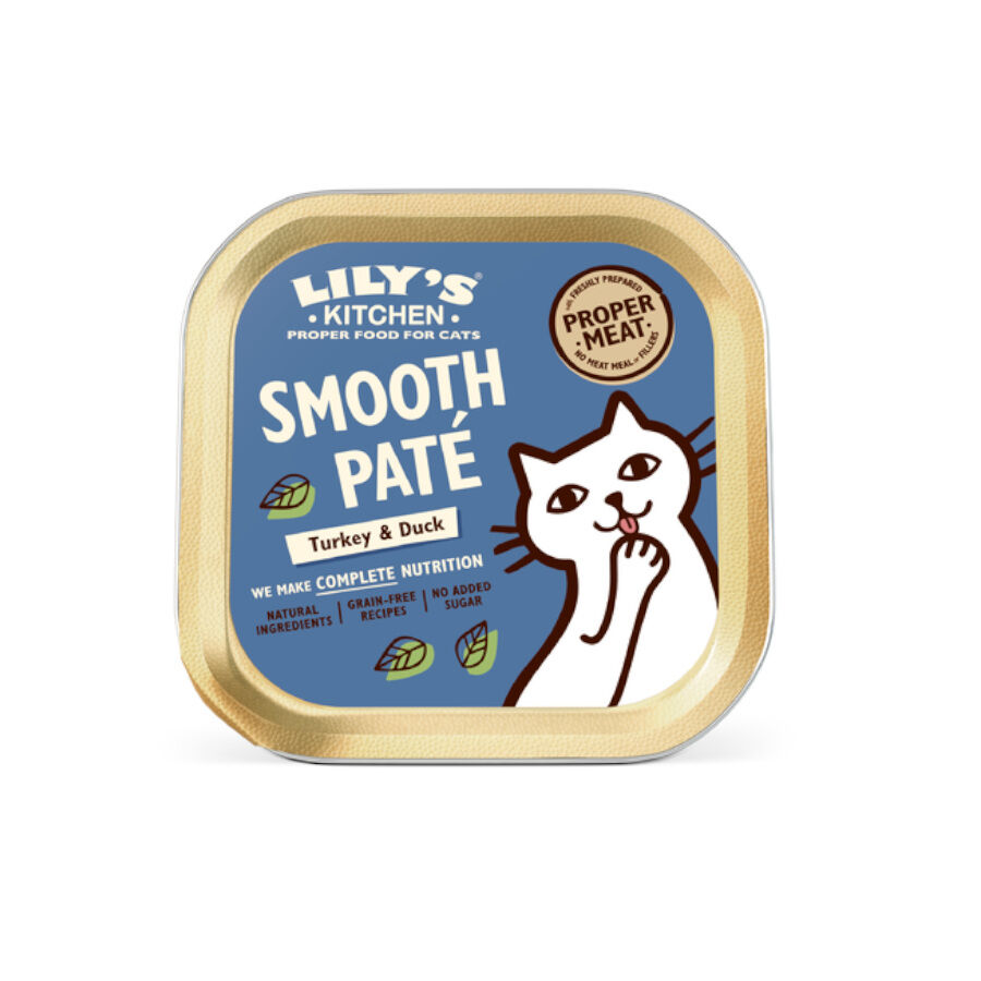 Lily&#039;s Kitchen Pavo y Pato en Paté Suave tarrina para gatos