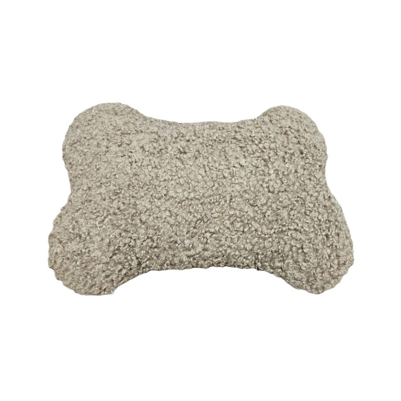 Leeby cama de hueso marrón para perros thumbnail