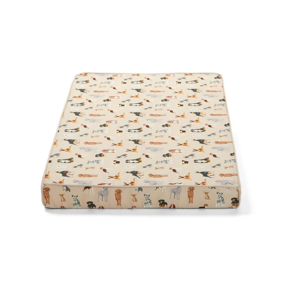 Leeby colchón viscoelástico estampado perros para perros thumbnail