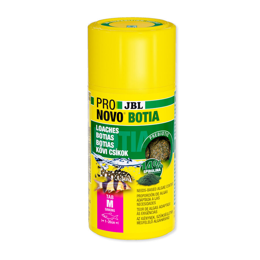 JBL Pronovo Botia Tabletas M Alimento en pastillas para lochas de 1-20 cm