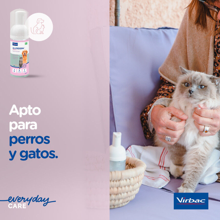 Virbac Allerderm Foam Cleanser Espuma Limpiadora para perros thumbnail