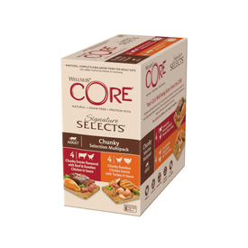 Wellness Core Signature Selects Chunky lata para gatos