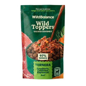 Wild Balance Toppers Ternera salsa para perros