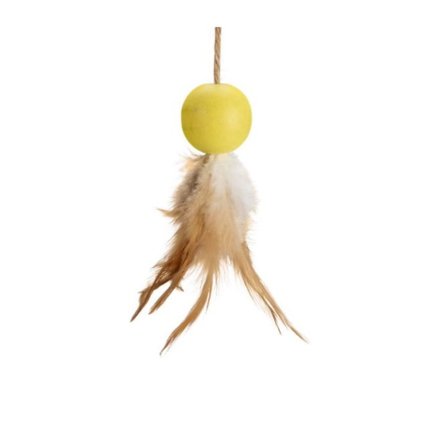 Designed by Lotte Lomax Esfera Juguete Interactivo de Madera para gatos thumbnail