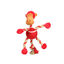Flamingo Peluche de Pelota con Cuerdas para perros, , large indicador imagen numero 3