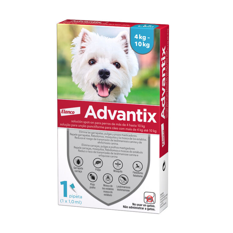 Advantix Pipetas Antiparasitarias para perros thumbnail
