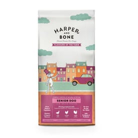 Harper & Bone Flavours Farm Pienso Pollo y Pavo Senior para perros