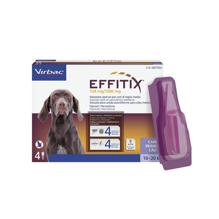 Effitix Antiparasitario en Pipetas para perros thumbnail