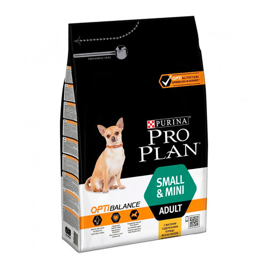 Pro Plan Adult Small y Mini Pollo pienso para perros, , large image number null