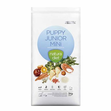 Natura Diet Puppy Junior Mini Pollo pienso para perros