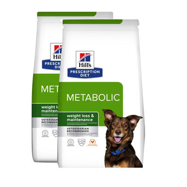 Hill's Prescription Diet Metabolic pienso para perros - 2x12 kg Pack Ahorro