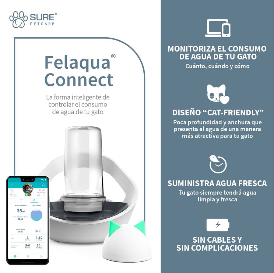 Sure Petcare Felaqua Connect Bebedero Automático para gatos thumbnail