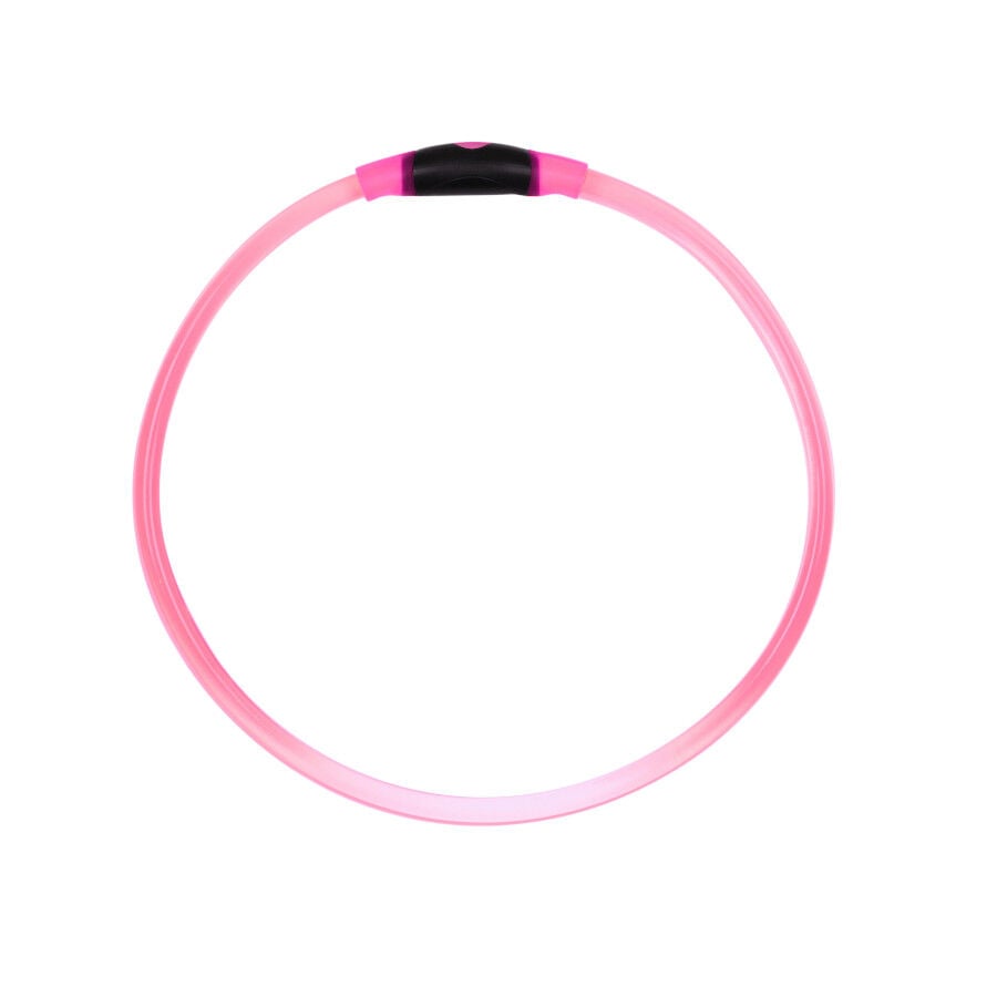 Nite Ize NiteHowl Collar de Seguridad LED Rosa para perros