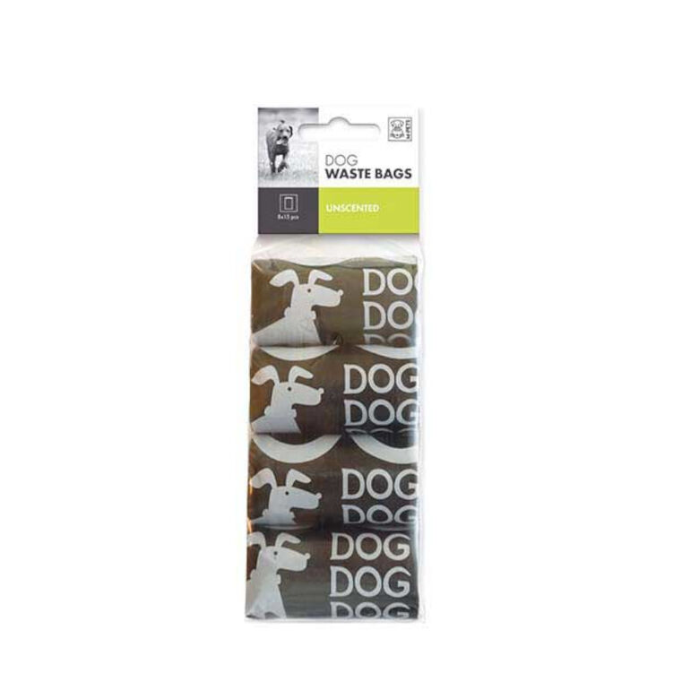 M-Pets Bolsas Negras para heces de perros
