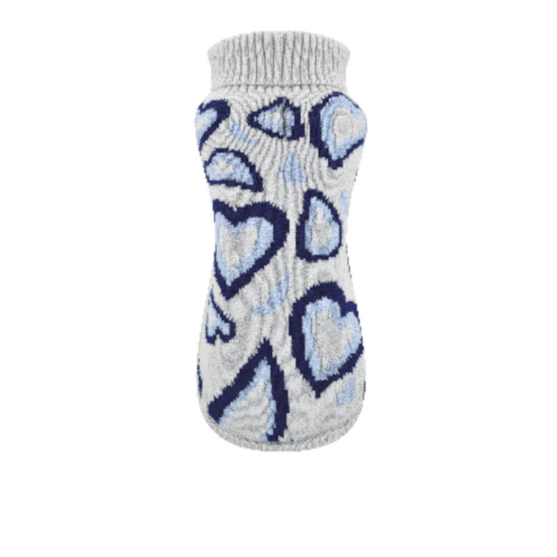 Nayeco Pop Love Azul Jersey de Punto para perros