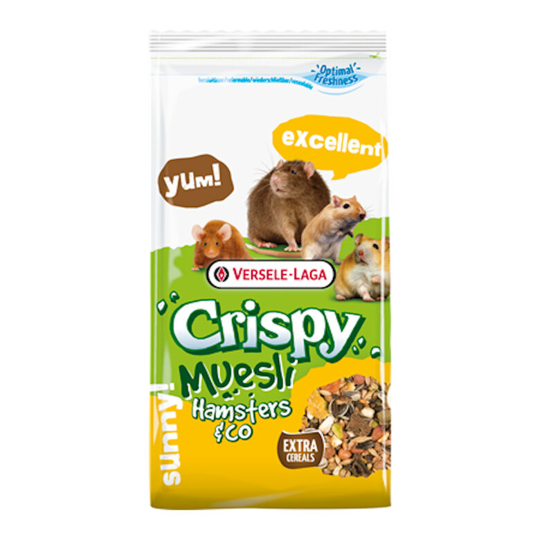 Versele-Laga Crispy Muesli Hamsters & Co Alimento para roedores,  Imagen numero 2 Versele-Laga Crispy Muesli Hamsters & Co Alimento para roedores, , large Imagen numero 2