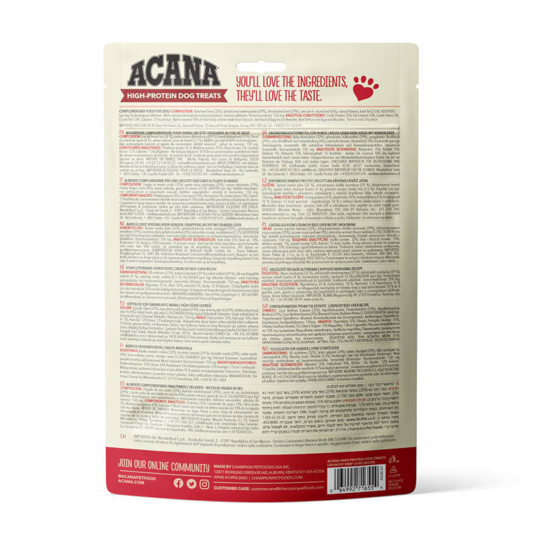 Acana galletas High Protein Vaca para perros, , large image number null
