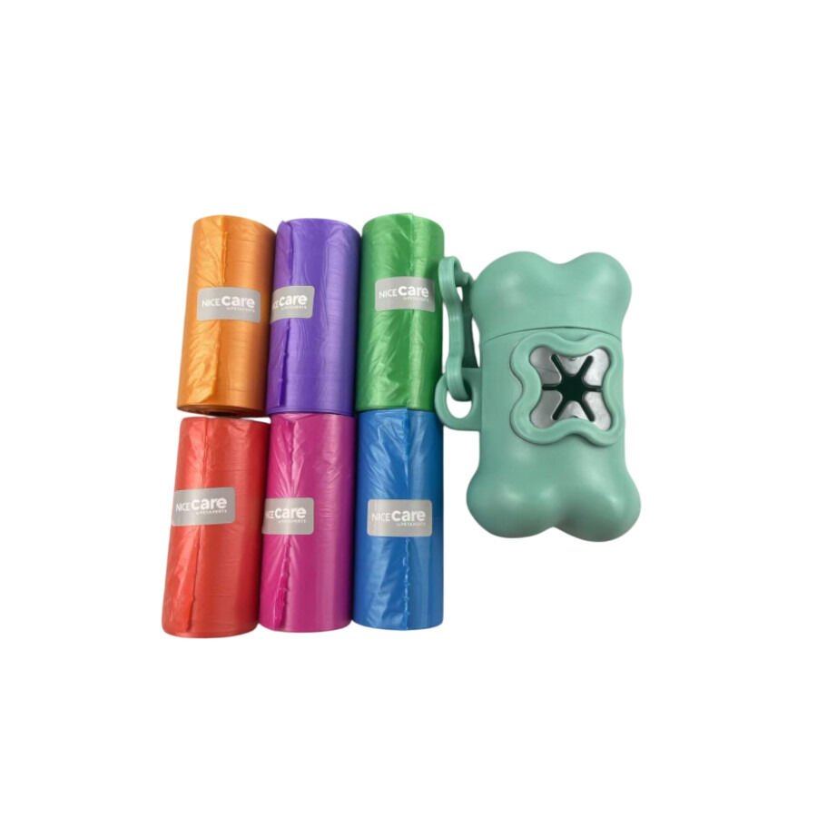 Nice Care Pack Dispensador Bolsitas Rollos para perros thumbnail