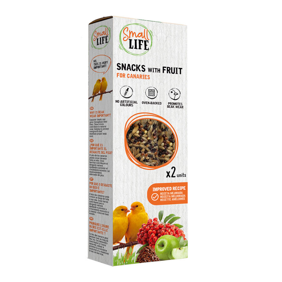 2 barritas Small Life Barritas Snack con Fruta para canarios, , large Imagen numero 1