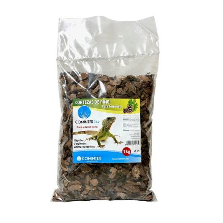 Cominter Lecho de Corteza para reptiles, , large image number null