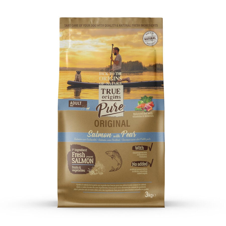 3 kg True Origins Pure Adult Mini Salm&oacute;n pienso para perros, , large Imagen numero 1