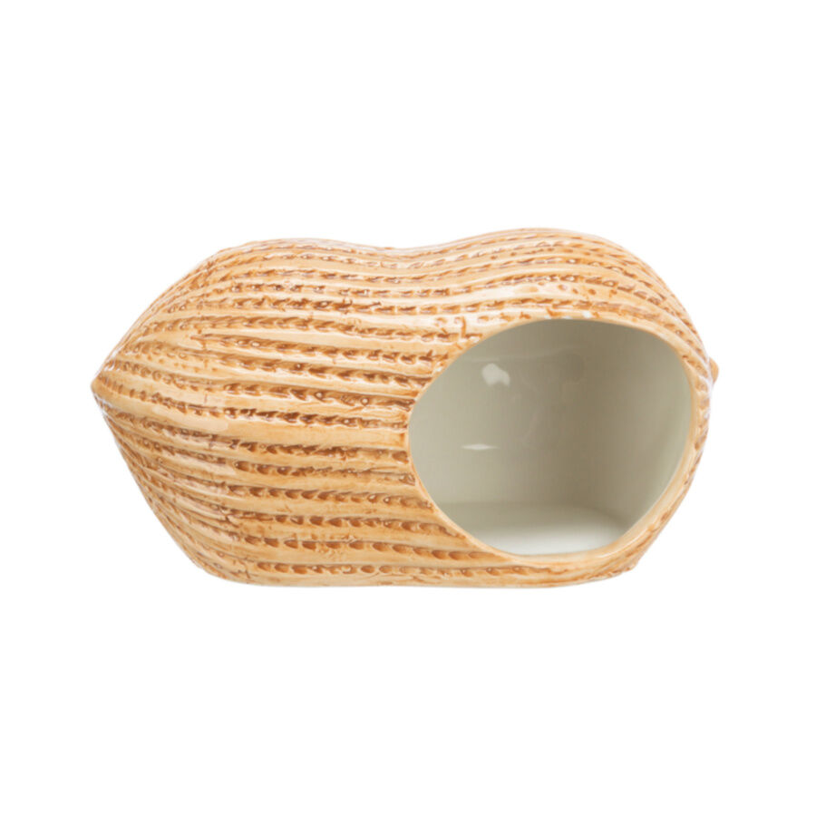 17 &times; 8 &times; 8 cm Trixie Casa de Cer&aacute;mica Cacahuate para h&aacute;mster y Ratones, , large Imagen numero 1