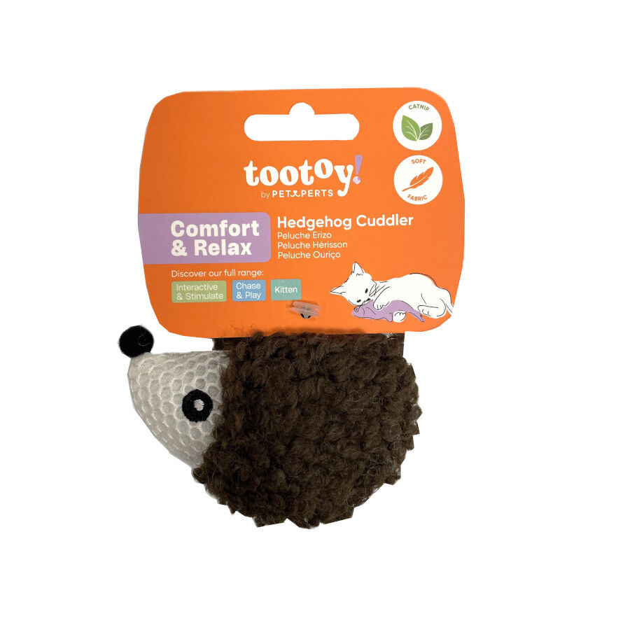 Tootoy! Peluche Suave Herizo para gatos thumbnail