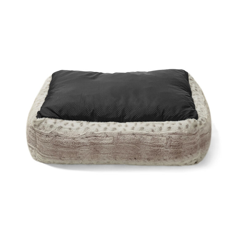 Leeby cama suave leopardo print para perros thumbnail
