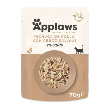 Applaws Pollo y Arroz sobre para gatos