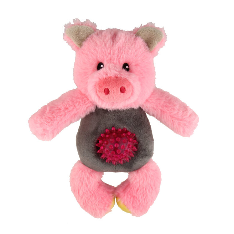 Tootoy! Puppy Multitexture Pink Pig Cuddler peluche para cachorros,  Imagen numero 2 Tootoy! Puppy Multitexture Pink Pig Cuddler peluche para cachorros, , large Imagen numero 2