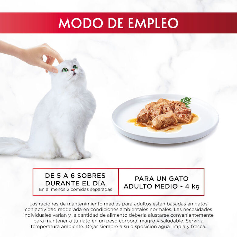 Gourmet Mon Petit Selección Pescados en salsa sobre para gatos thumbnail