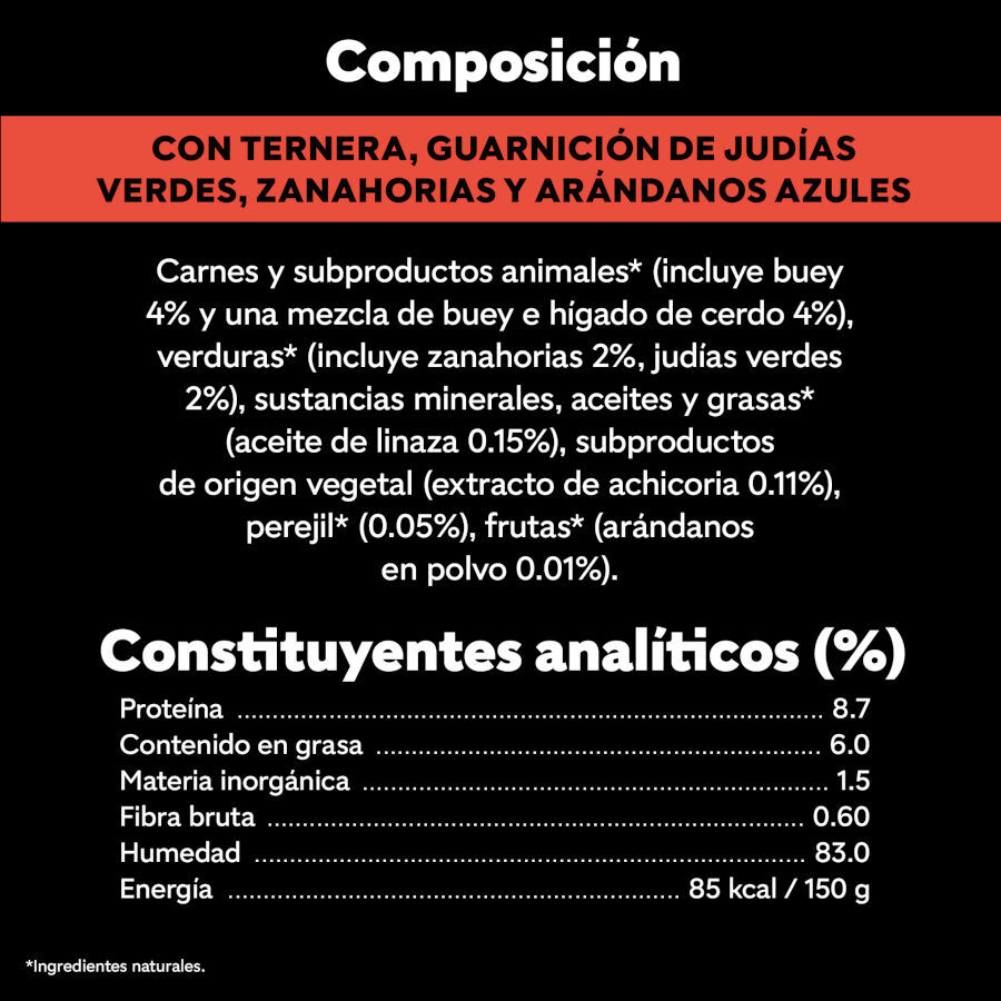 100 g Cesar Natural Goodness Ternera tarrina para perros, , large Imagen numero 2