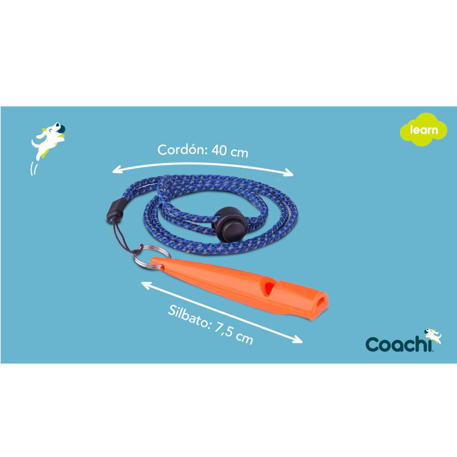 Coachi silbato de adiestramiento azul para perros, , large Imagen numero 4