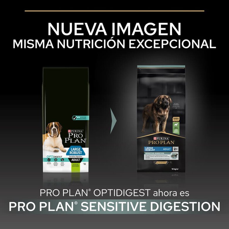 Purina Pro Plan Adult Large Robust Digestión Cordero pienso para perros, , large image number null