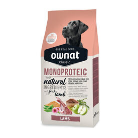 Ownat Classic Monoproteico Pienso Cordero para perros,  Ownat Classic Monoproteico Pienso Cordero para perros
