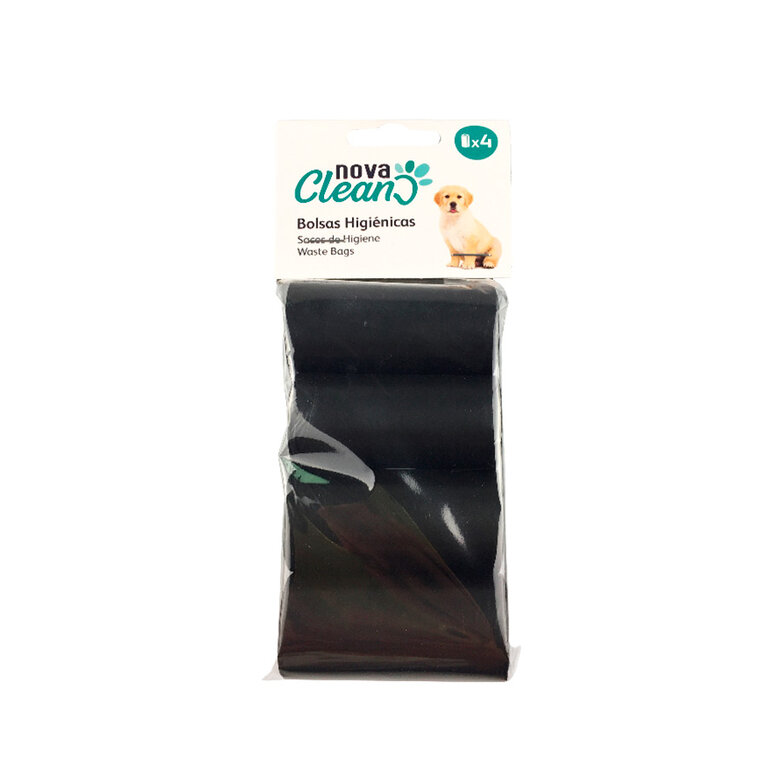 Nova Clean Bolsas Negras para caca de perros – Pack 4, , large image number null