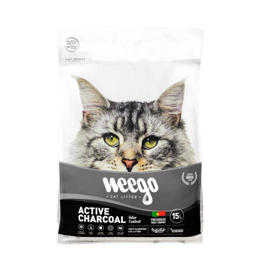 Weego Active Charcoal Arena aglomerante para gatos