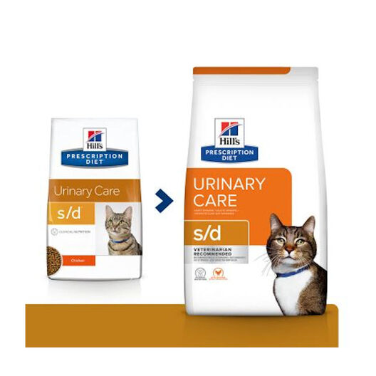 Hill's Prescription Diet Urinary Care Pollo pienso para gatos, , large image number null
