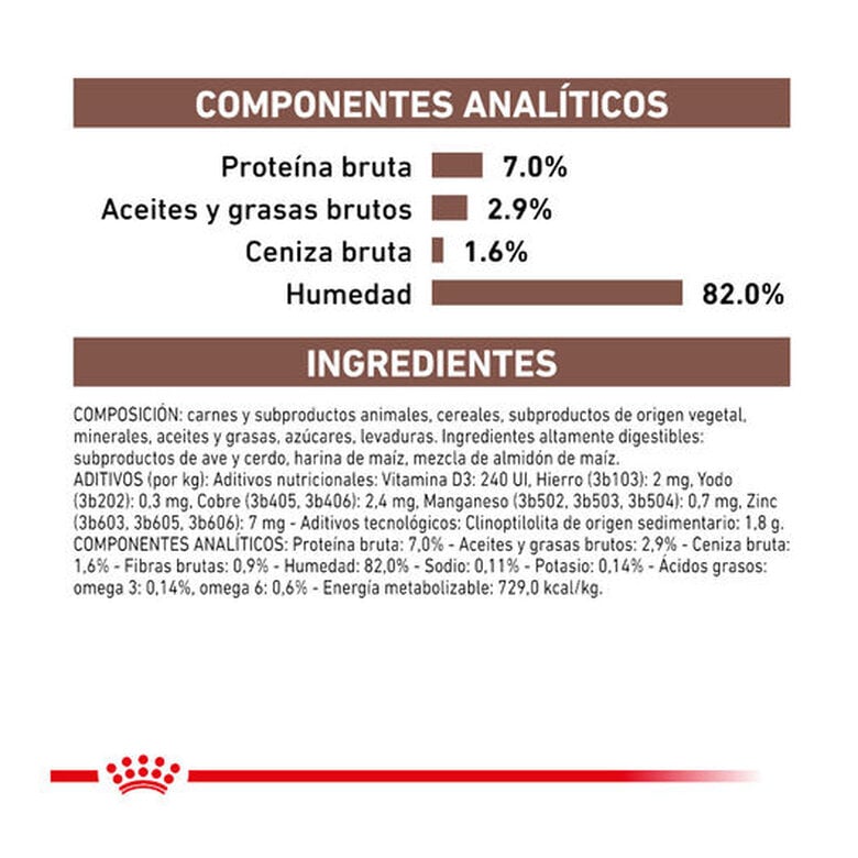 12 sobres x 85 g Royal Canin Veterinary Gastrointestinal Moderate Calorie sobre para gatos,  Imagen numero 5 12 sobres x 85 g Royal Canin Veterinary Gastrointestinal Moderate Calorie sobre para gatos, , large Imagen numero 5