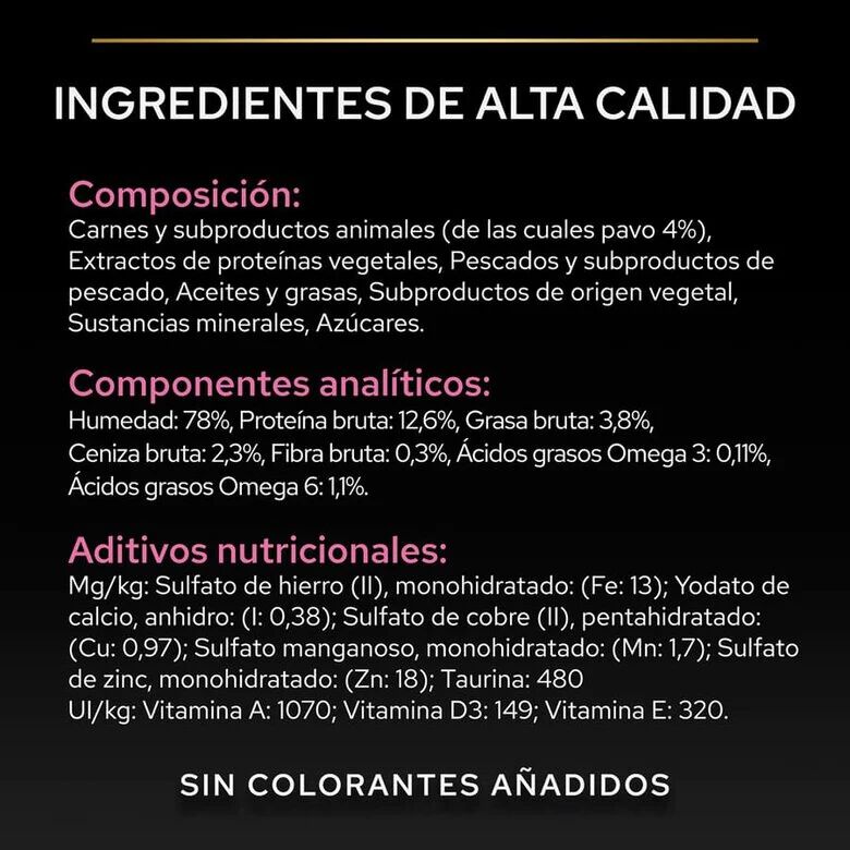 Pro Plan Delicate Digestion con Pavo en Salsa para gatos thumbnail