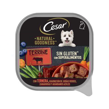 Cesar Natural Goodness Ternera tarrina para perros