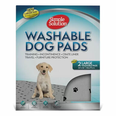 Simple Solution Alfombrillas Lavables para perros – Pack 2