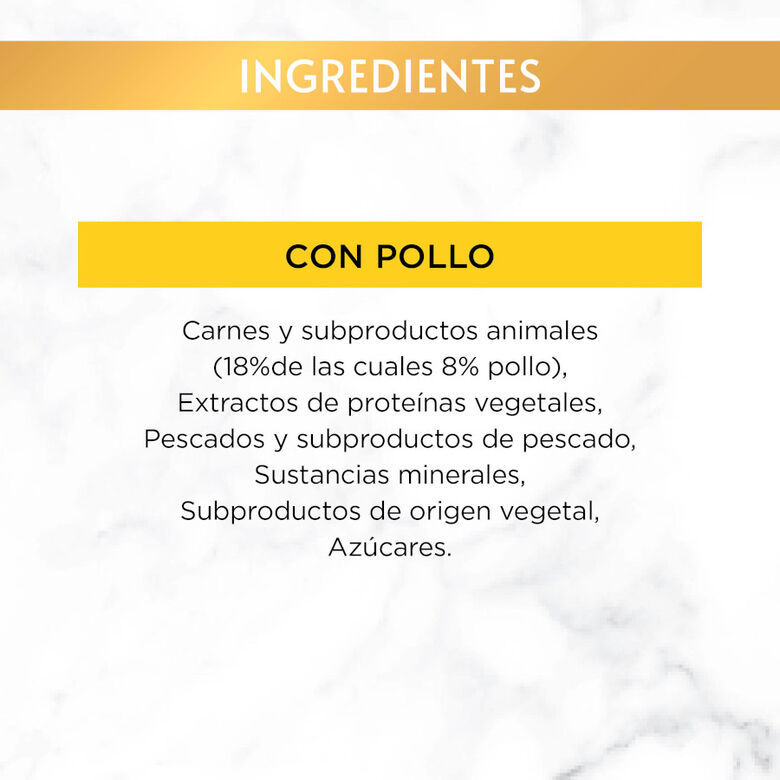 Gourmet Gold Delicias Suculentas Pollo en Salsa lata para gatos thumbnail