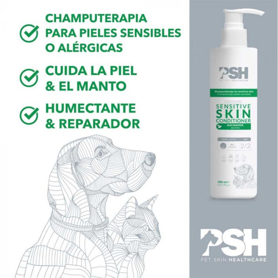 PSH Sensitive Skin Acondicionador para perros y gatos thumbnail
