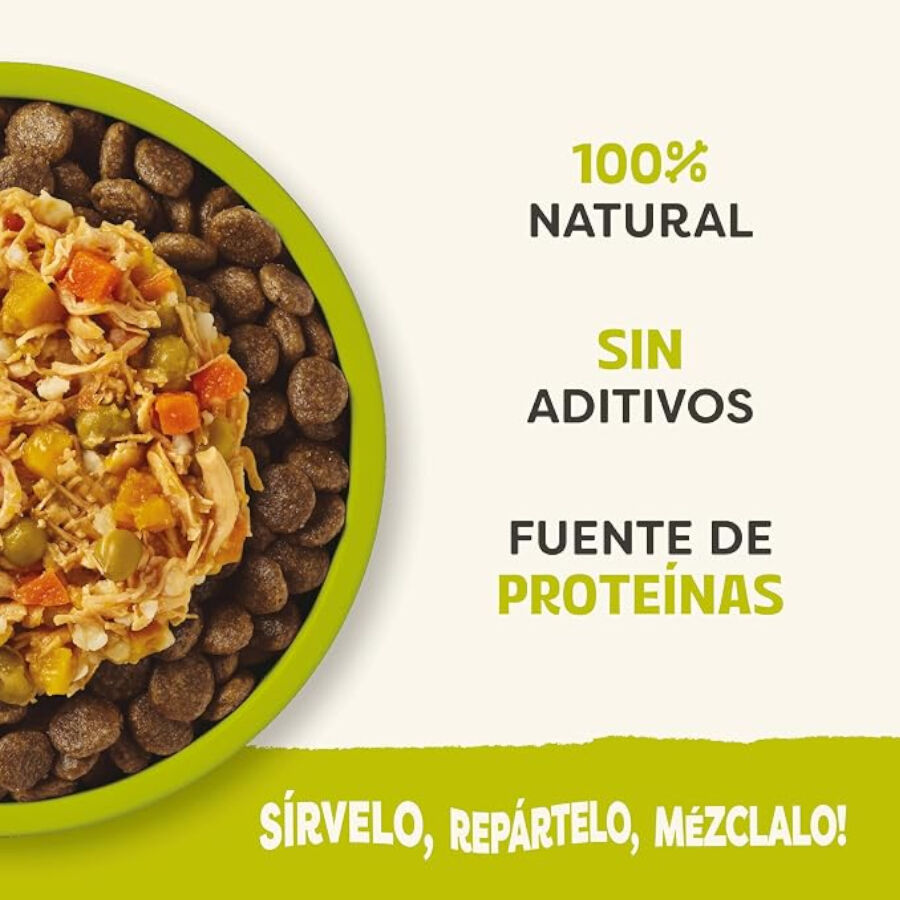 156 g Applaws Taste Toppers Pollo con Vegetales en Caldo lata para perros, , large Imagen numero 4
