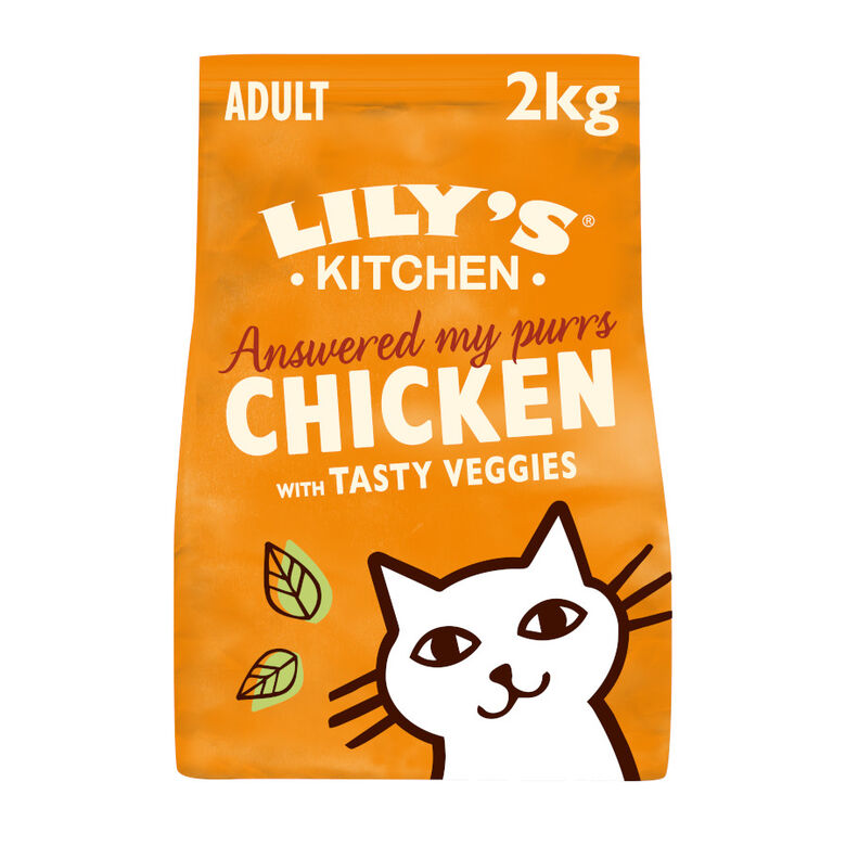 Lily&#039;s Kitchen Grain Free Pollo pienso para gatos thumbnail