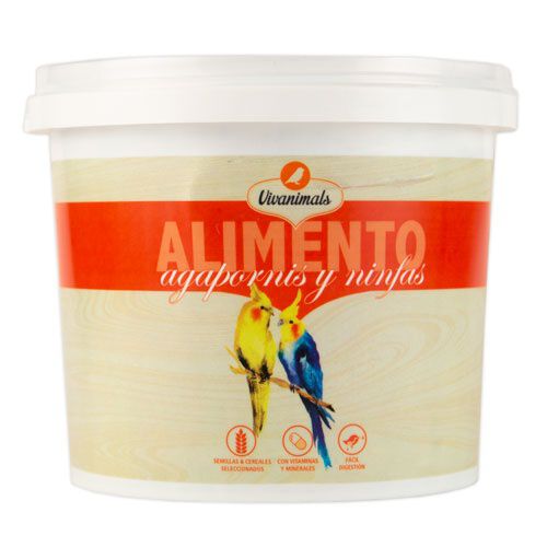 Vivanimals pienso para agapornis y ninfas. Imagen numero 1